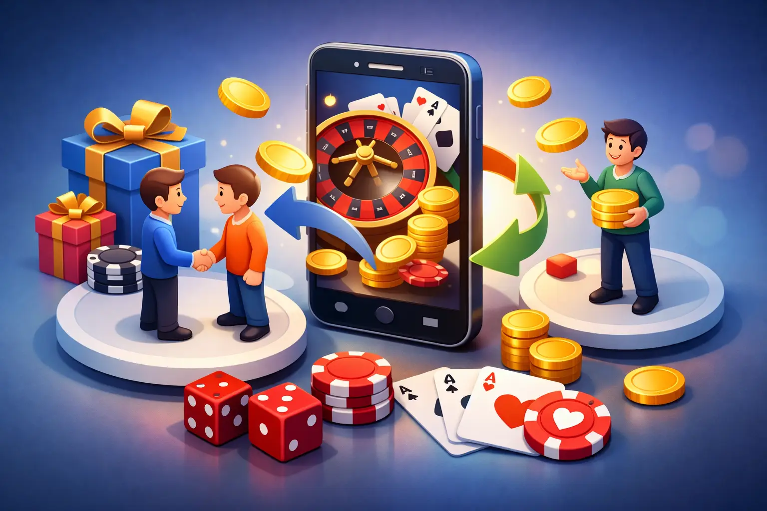 Cara Kerja Bonus Referral Casino untuk Teman