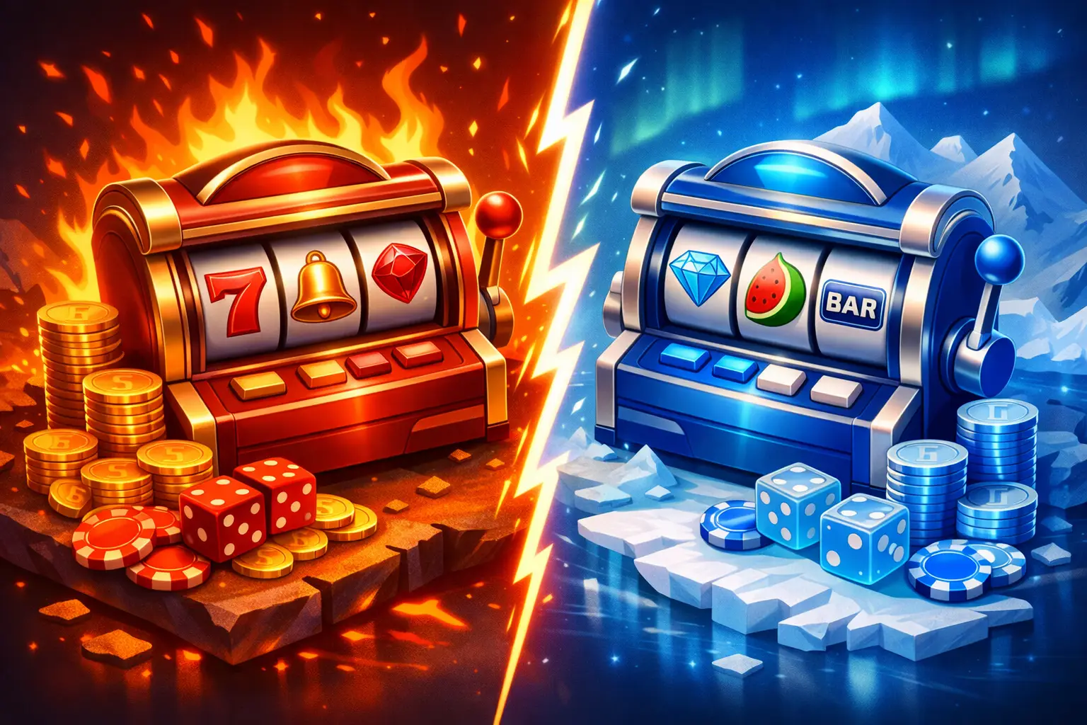 Slot Volatilitas Tinggi vs Rendah, Pilih Mana?