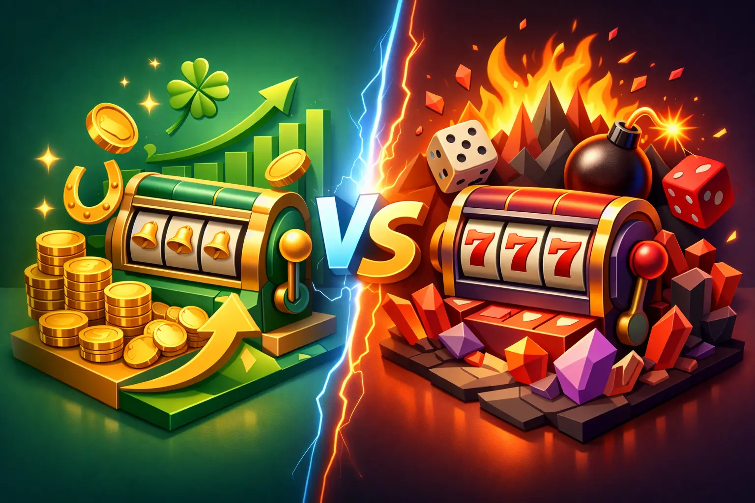 Slot RTP Tinggi vs Volatilitas, Pilih Mana?